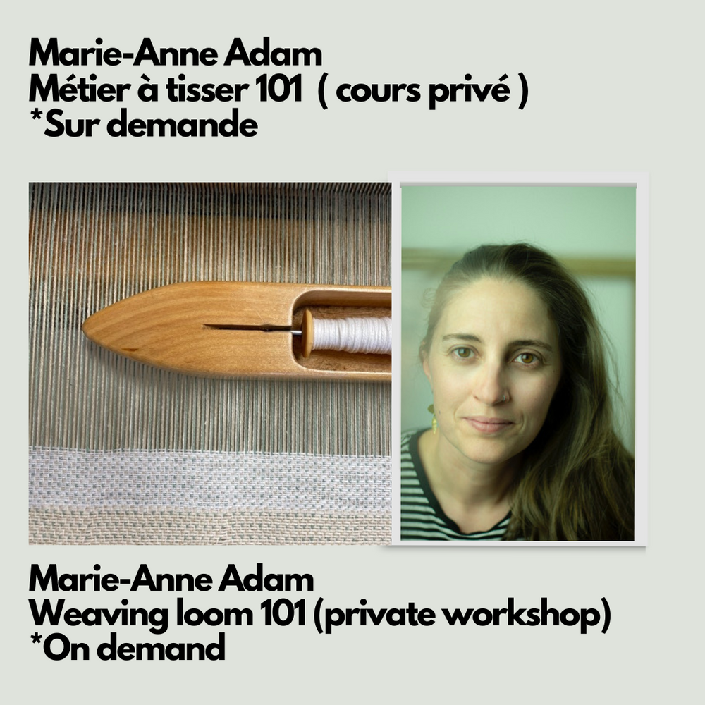 Marie-Anne Adam - Weaving loom 101